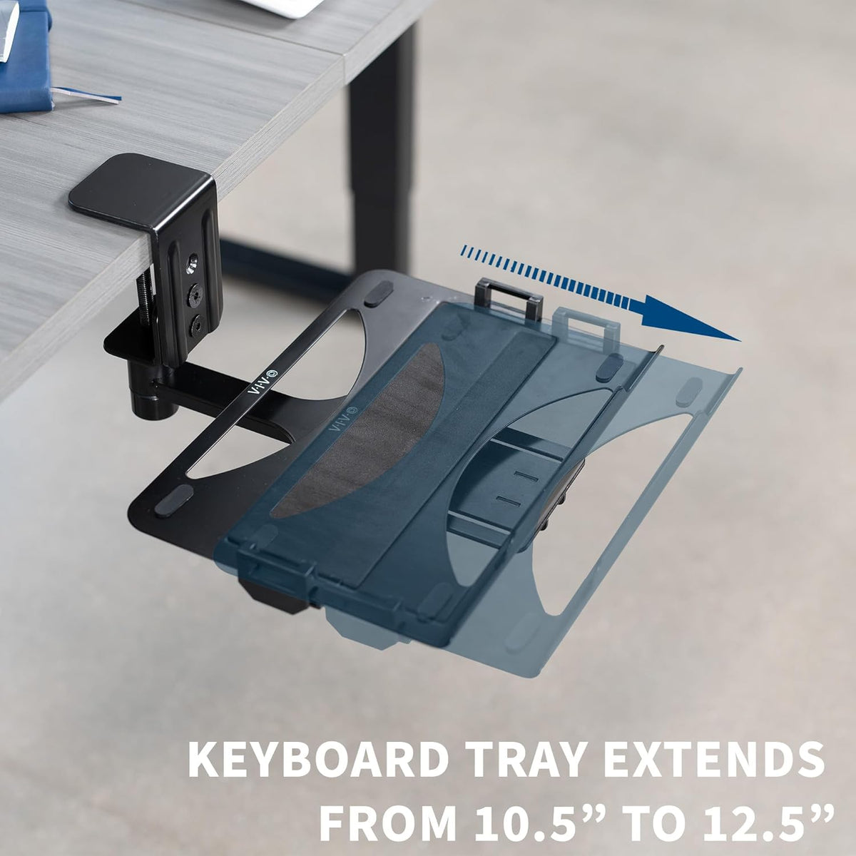 Black 12 x 9 inch Rotating Laptop Tray K144585