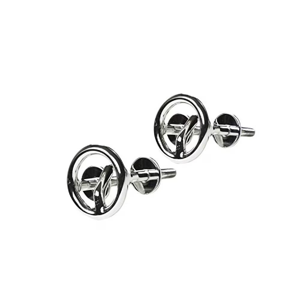 316 Stainless-Steel Transom Mount Ski Tow Hook 2 Pcs 3/8 V3580