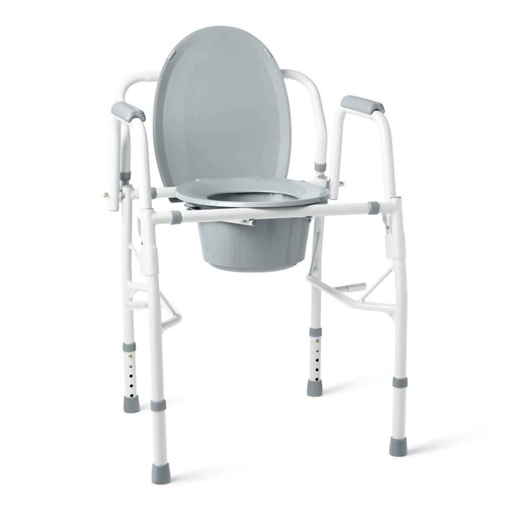 Steel Drop-Arm Commode K12489