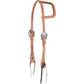 Silver Scroll Square Slip Ear Headstall H132183