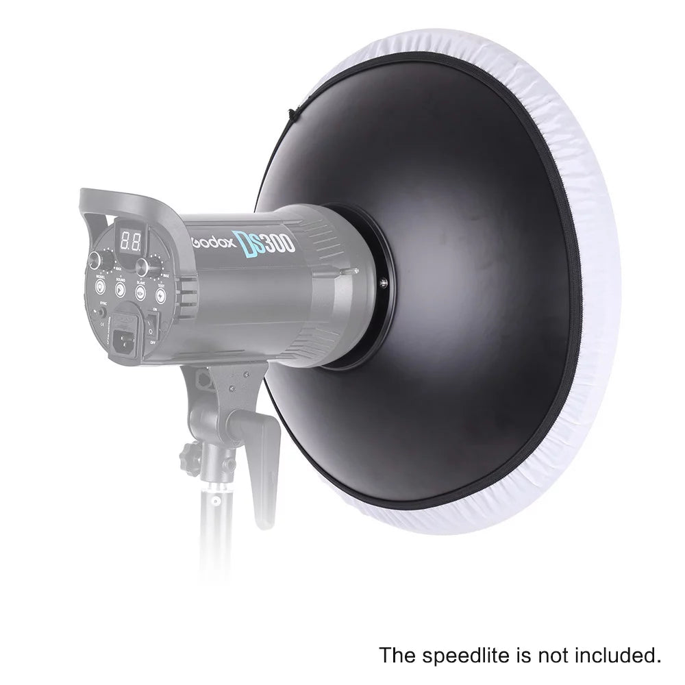 41cm Speedlite Strobe Lighting Diffuser Beauty Dish Lampshade Bowens Mount B41634