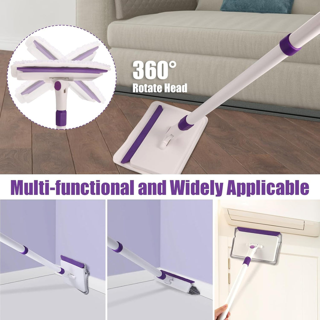 60" Extendable Baseboard Cleaner with 5 Reusable Pads G920