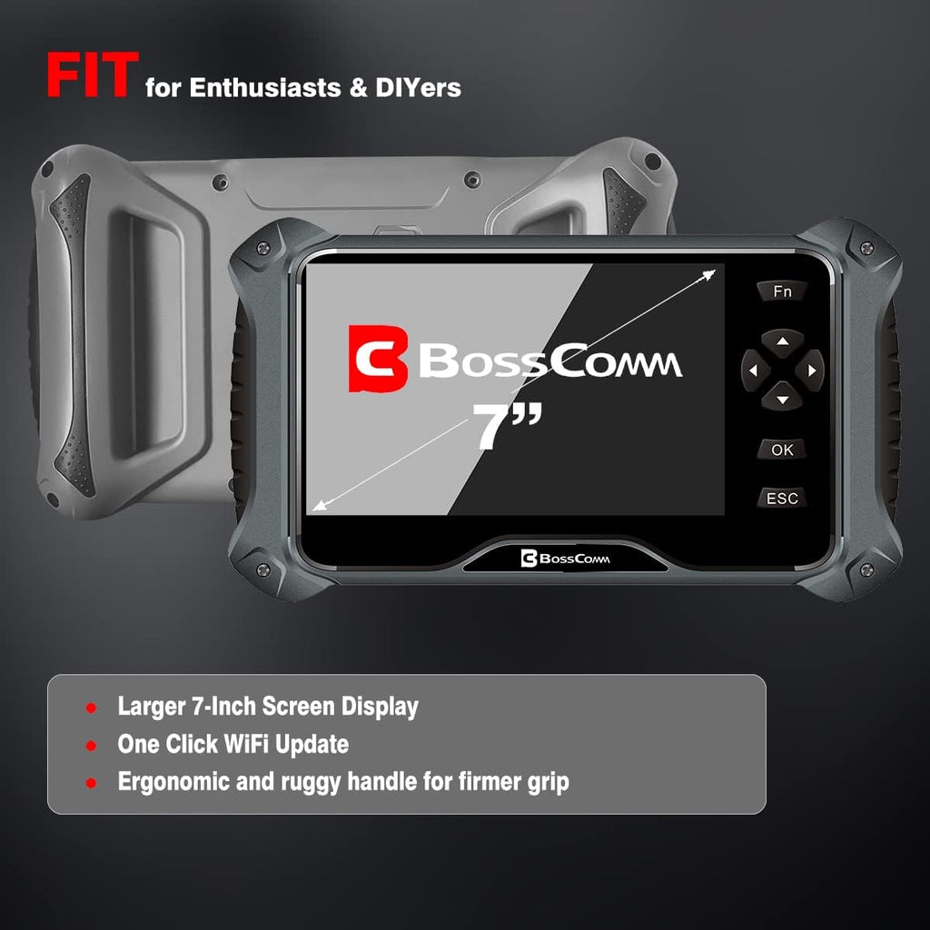 7Inch OBD2 Car Scanner Code Reader & Scan Tool Q482518