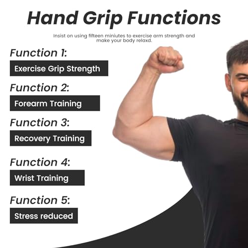 Ergonomic Grips with Four 2 LB Twist-on Weights U481769