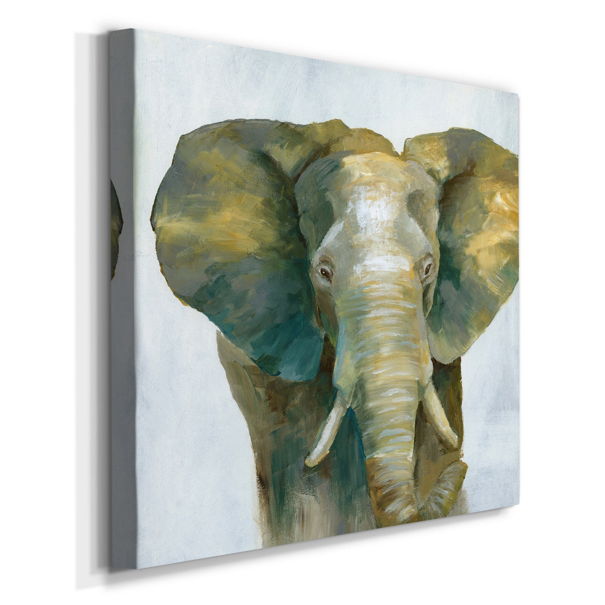 Jade Elephant Gallery Wrapped Canvas U250