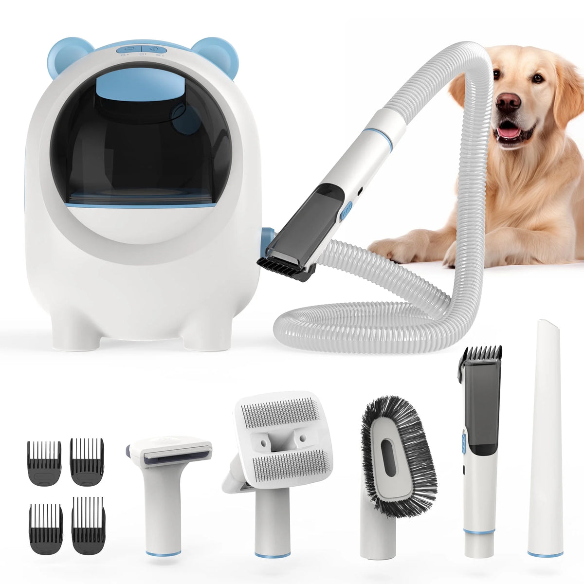 Pet Grooming Vacuum with 5 Tools X3139