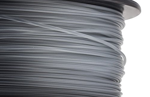 PLA 3D Printer Filament, 1.75 mm, 1 kg Spool, Transparent Blue Q446