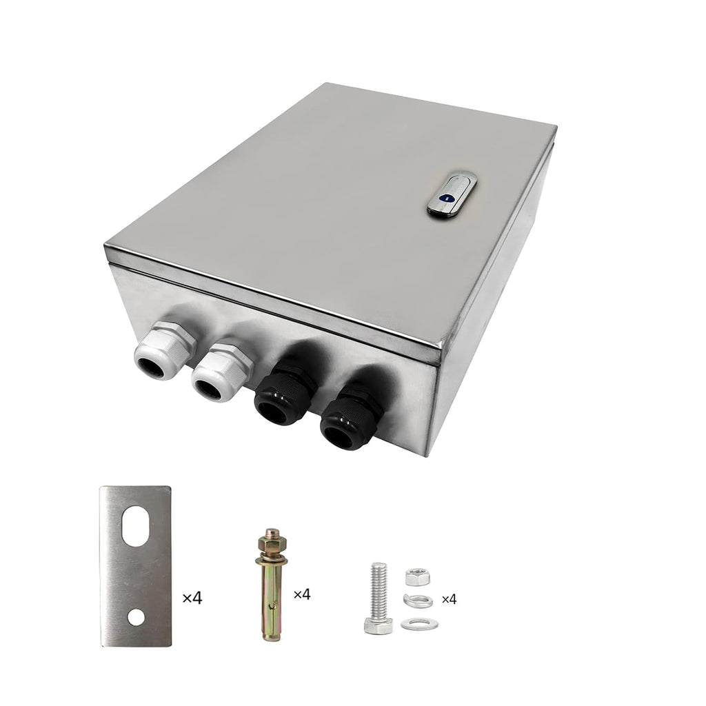 304 Stainless Steel IP65 Waterproof Junction Box with Lock Q488353