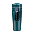 Green Car Heating Cup Water Boiler with LCD Display T66201