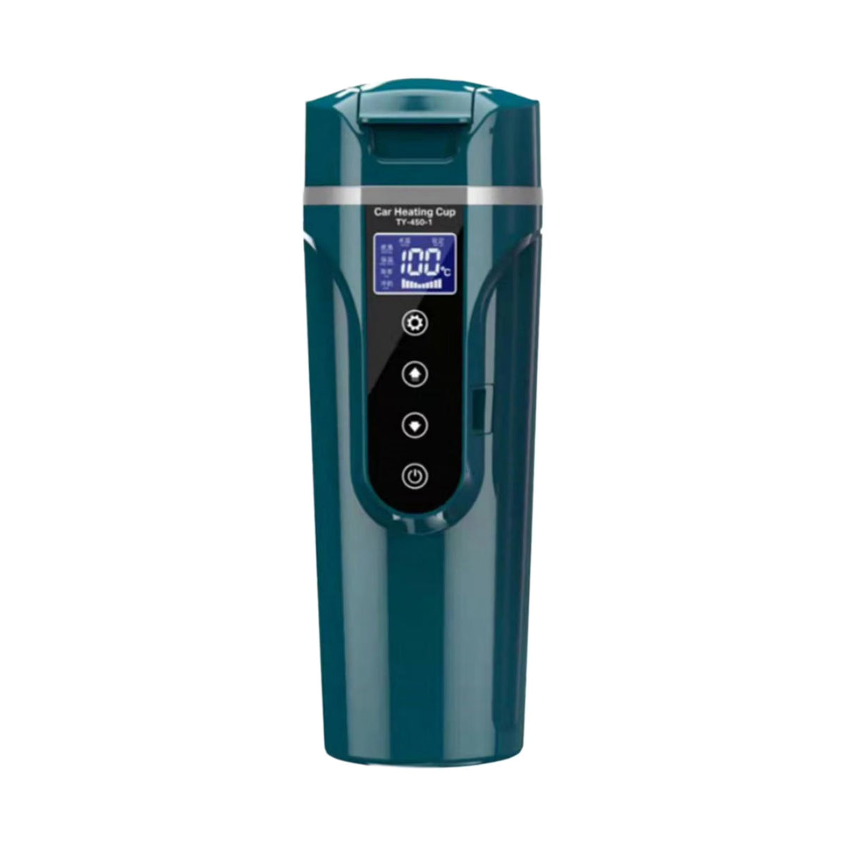 Green Car Heating Cup Water Boiler with LCD Display T66201