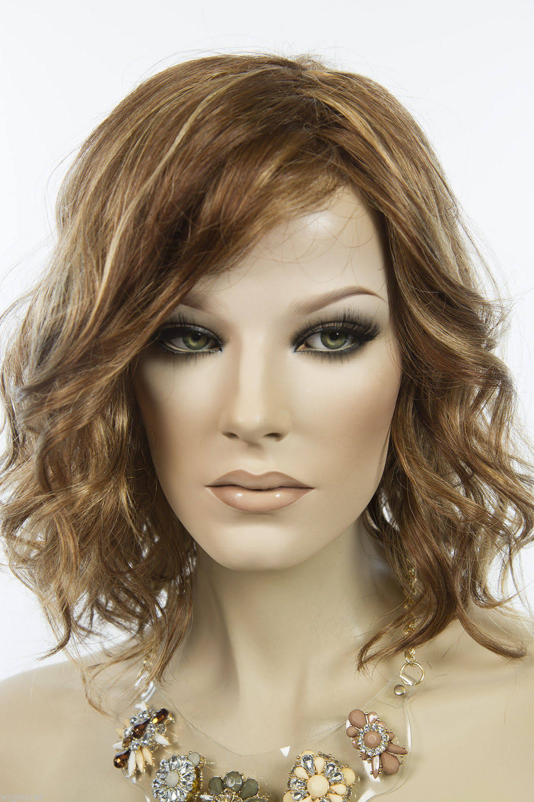 Dark Brown Wavy Lace Front Wig G3369