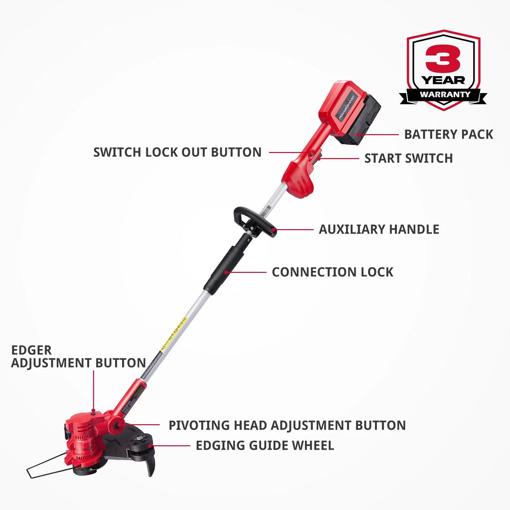 40V 2-in-1 Cordless String Trimmer and Edger N788