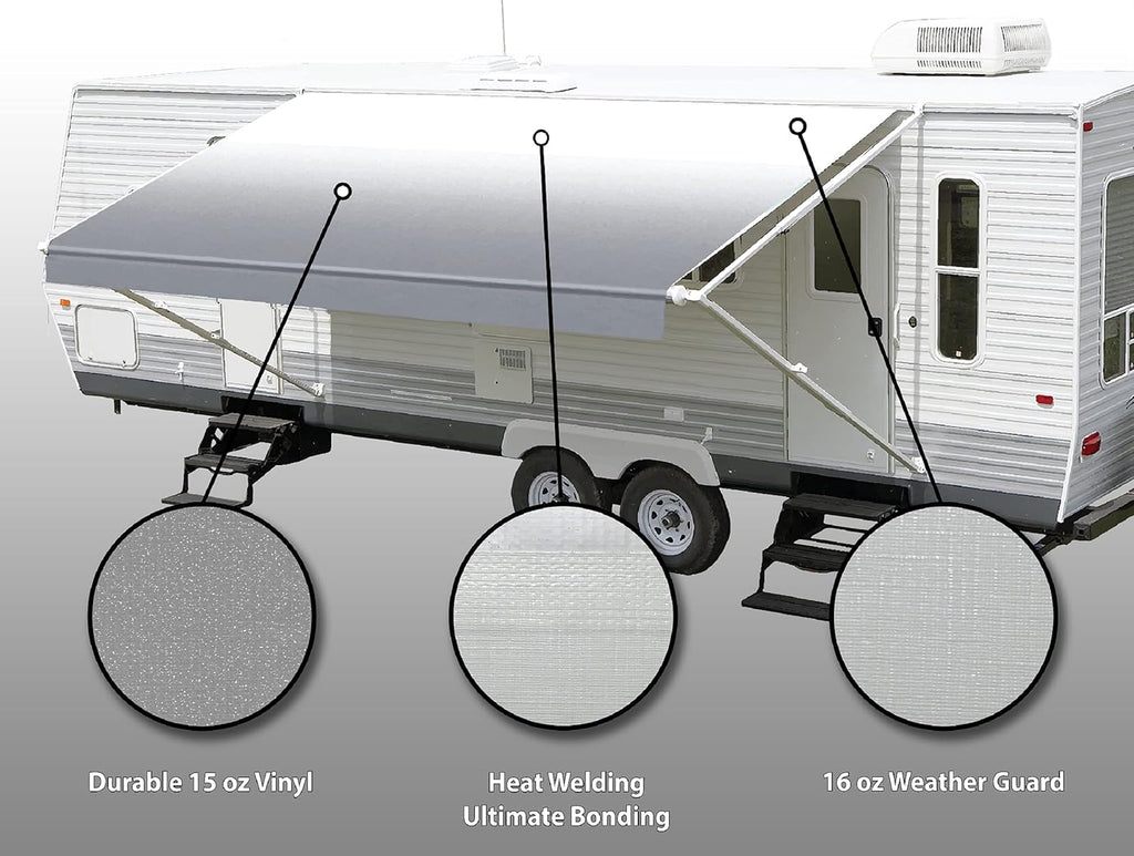 Grey Awning Fabric 20' W23271