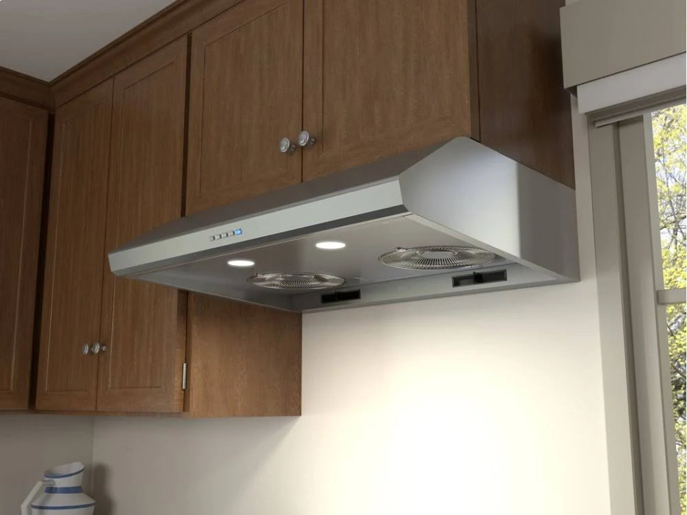 White 695 CFM Range Hood H740