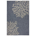 Blue/Gray 8' x 9' Outdoor Rug D45878
