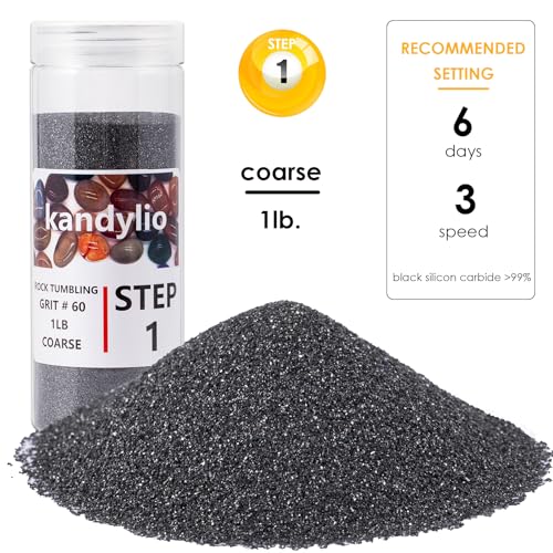 4 Lbs. 4-Steps Rock Tumbling Grit and Polish Refill N670294