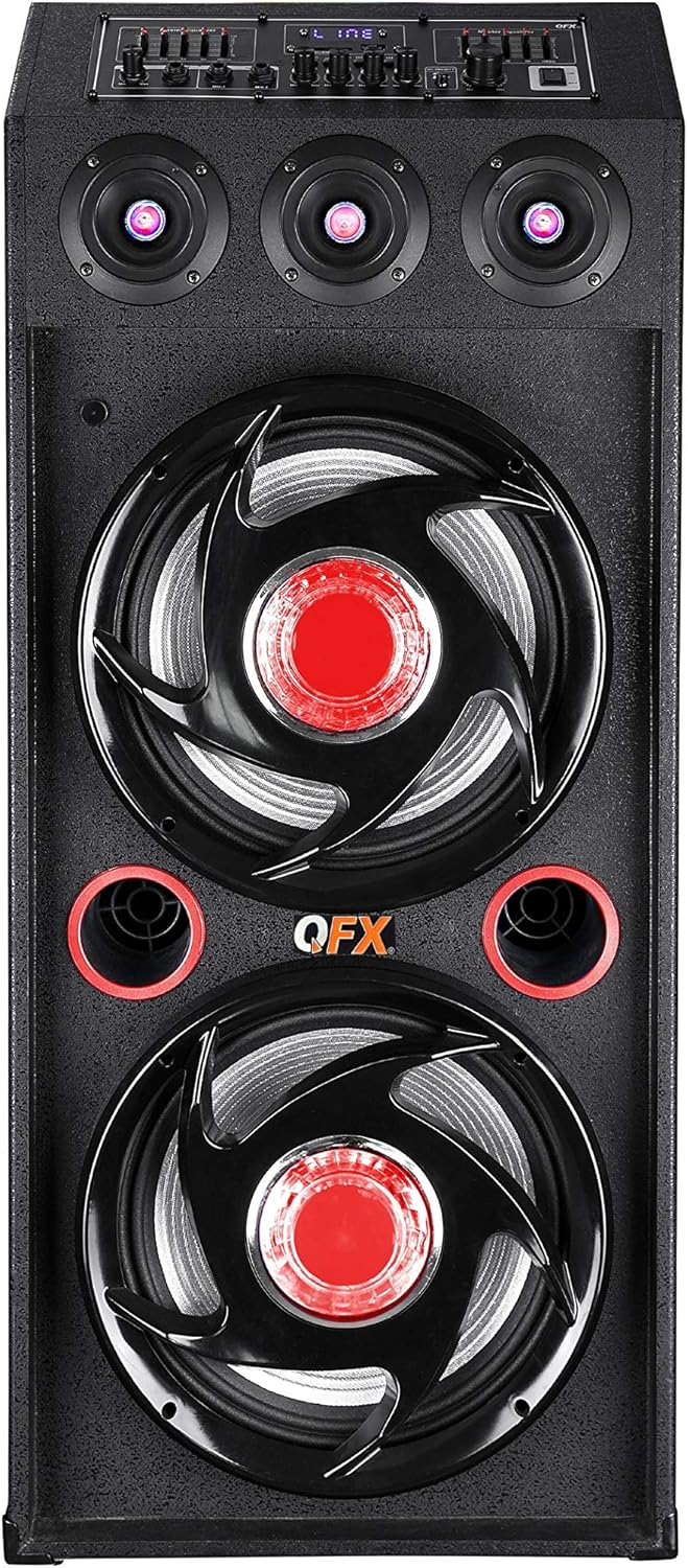 Red Bluetooth Speaker with Built-in Amplifier G794122