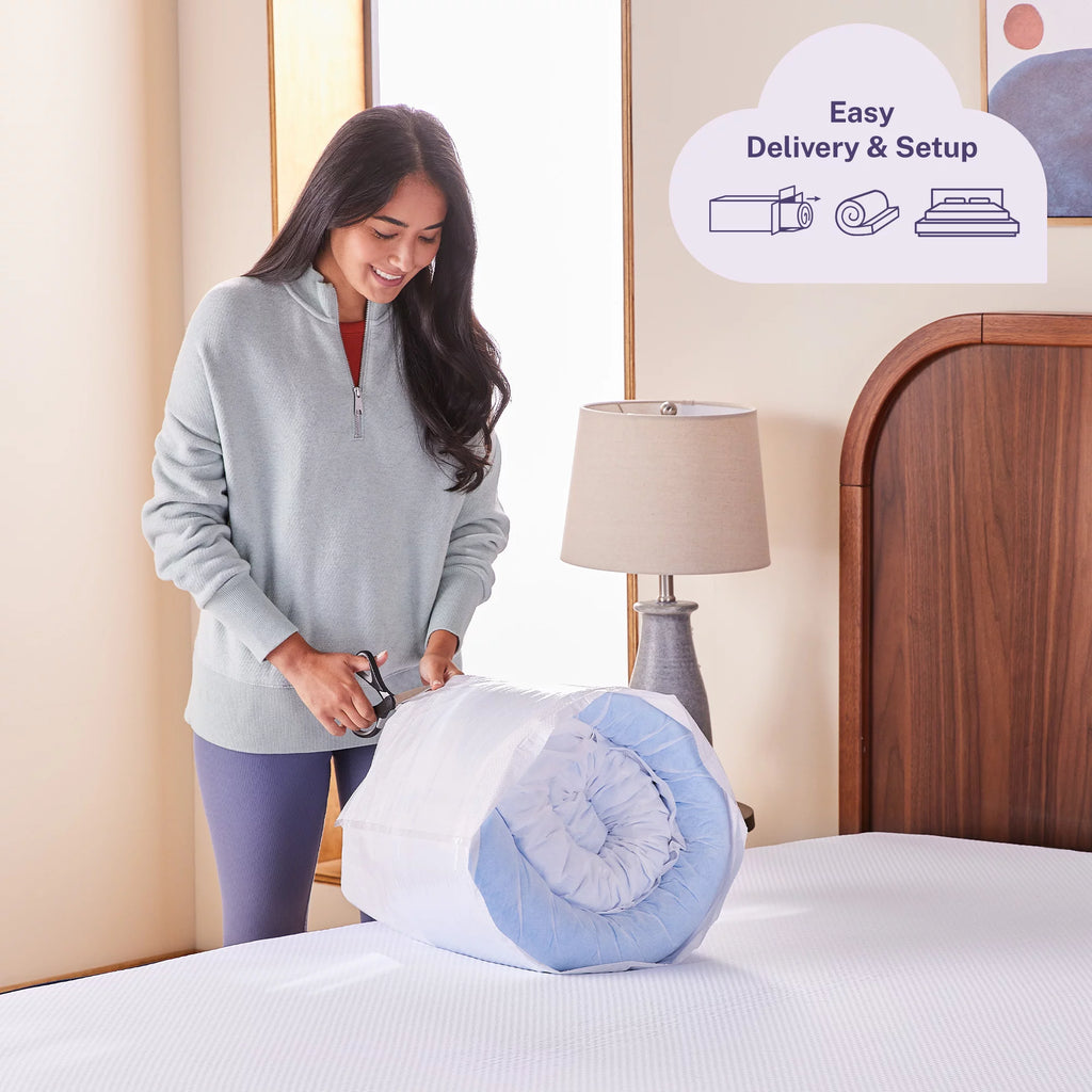 Gel Memory Foam Mattress Topper, King, 3 inch R1244