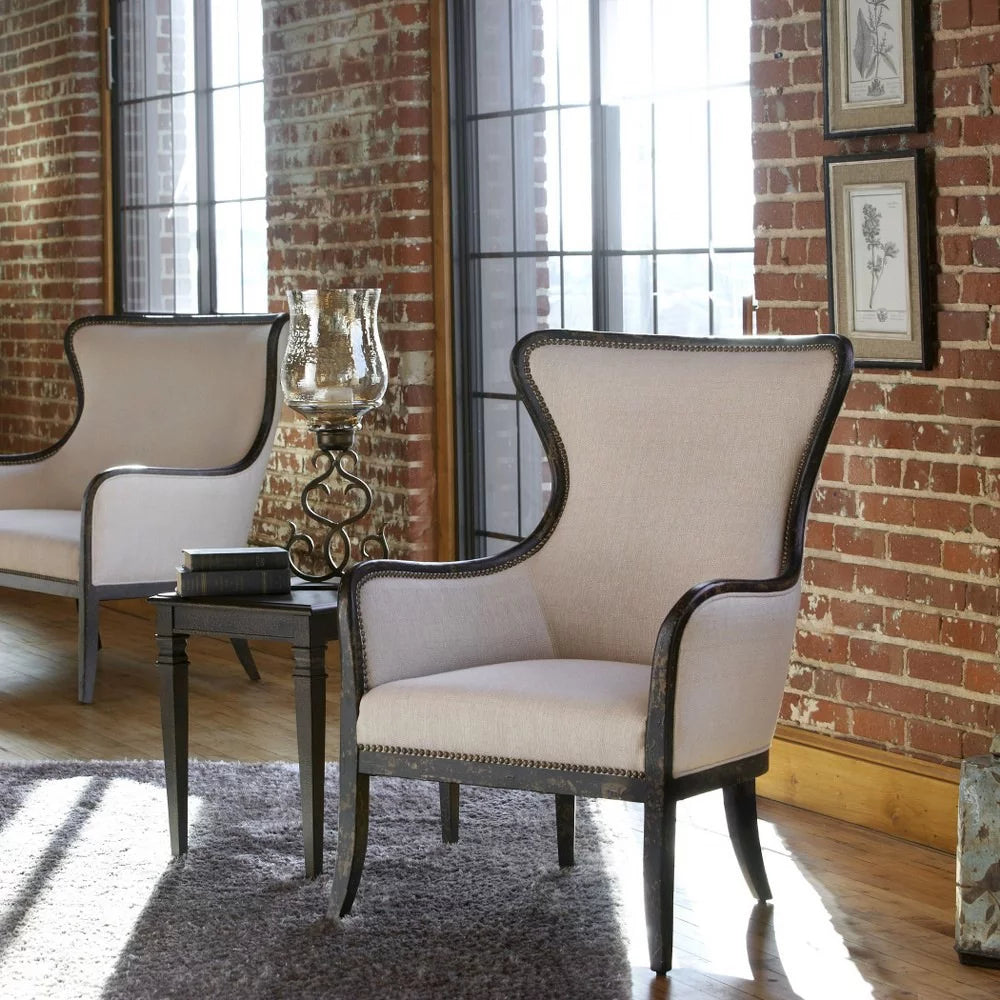 Wing Back Armchair N3727