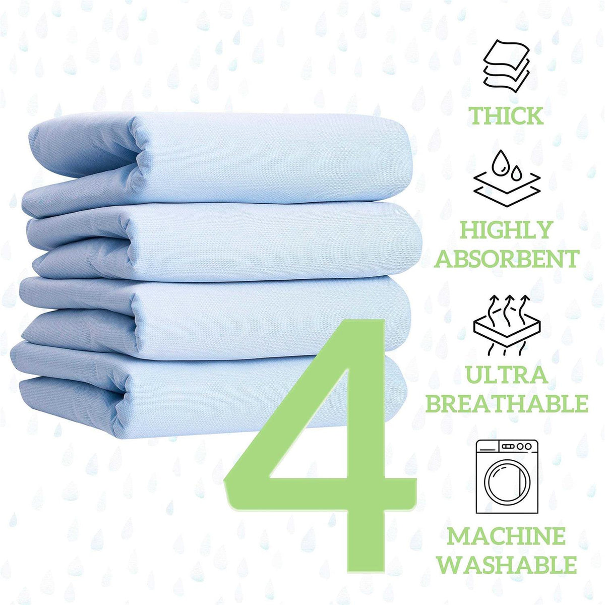 Washable Large Bed Pads S36925