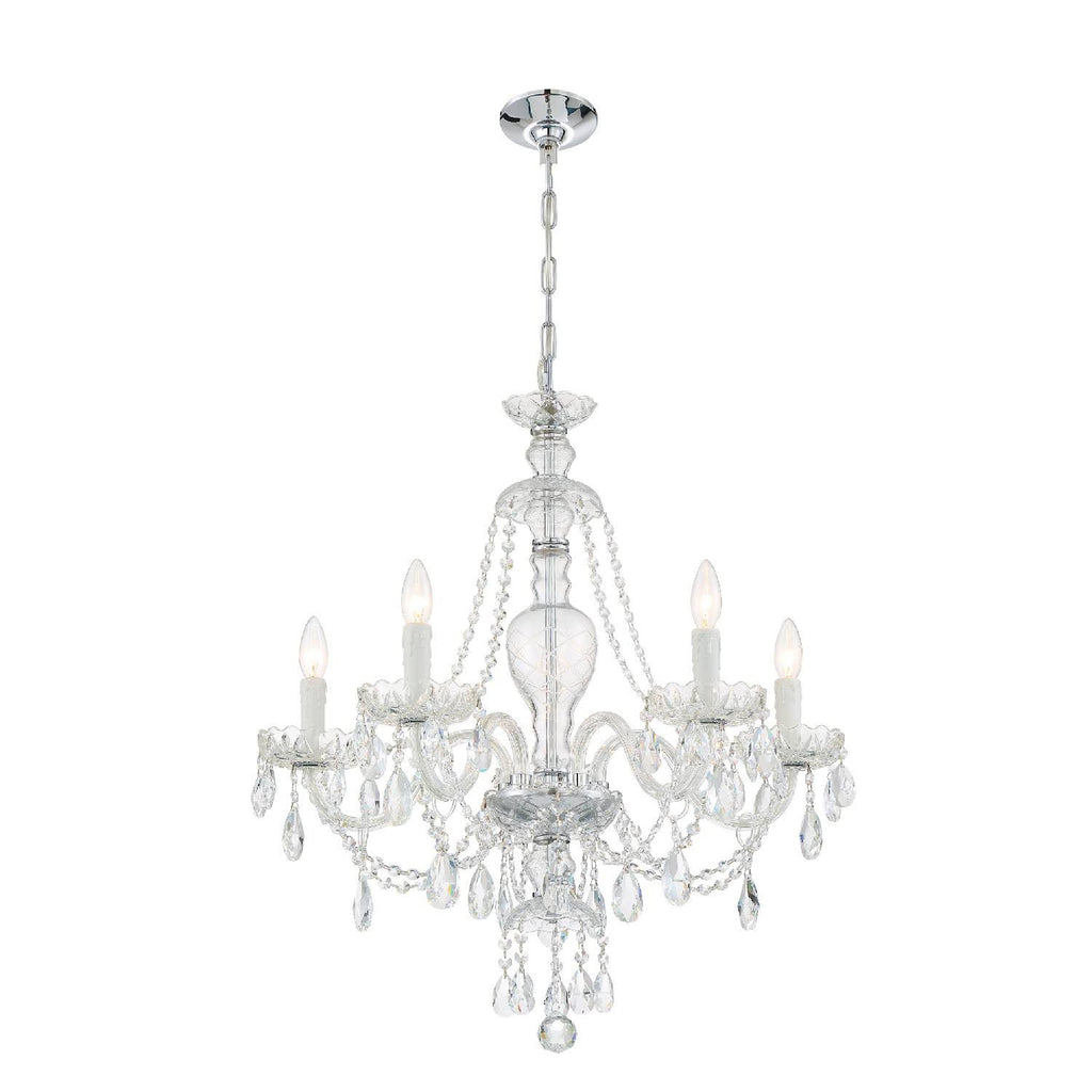 Chrome 5 Light Chandelier L760