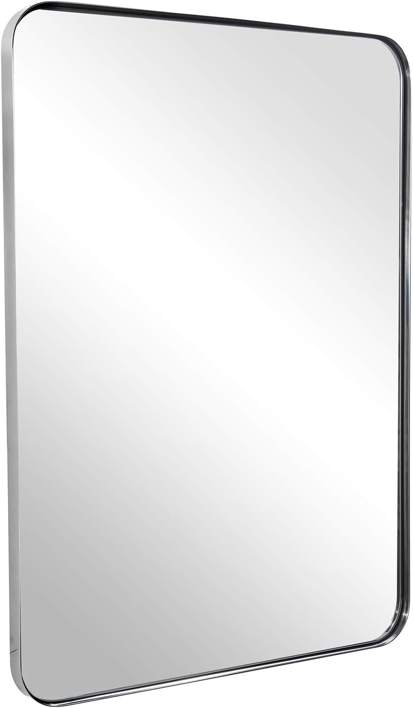 30”x40” Brushed Bronze Stainless Steel Bathroom Mirror R211501