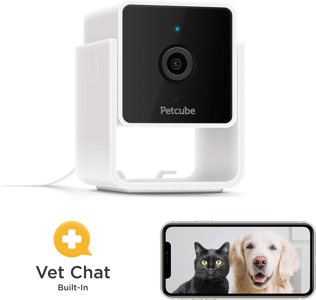 2 Pack Pet Monitoring Camera with Night Vision and Two-Way Audio Y22757