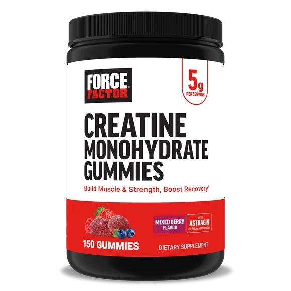 Mixed Berry Creatine Monohydrate Gummies 30 Servings W41726