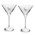 Martini Glass Set of 2 I433082