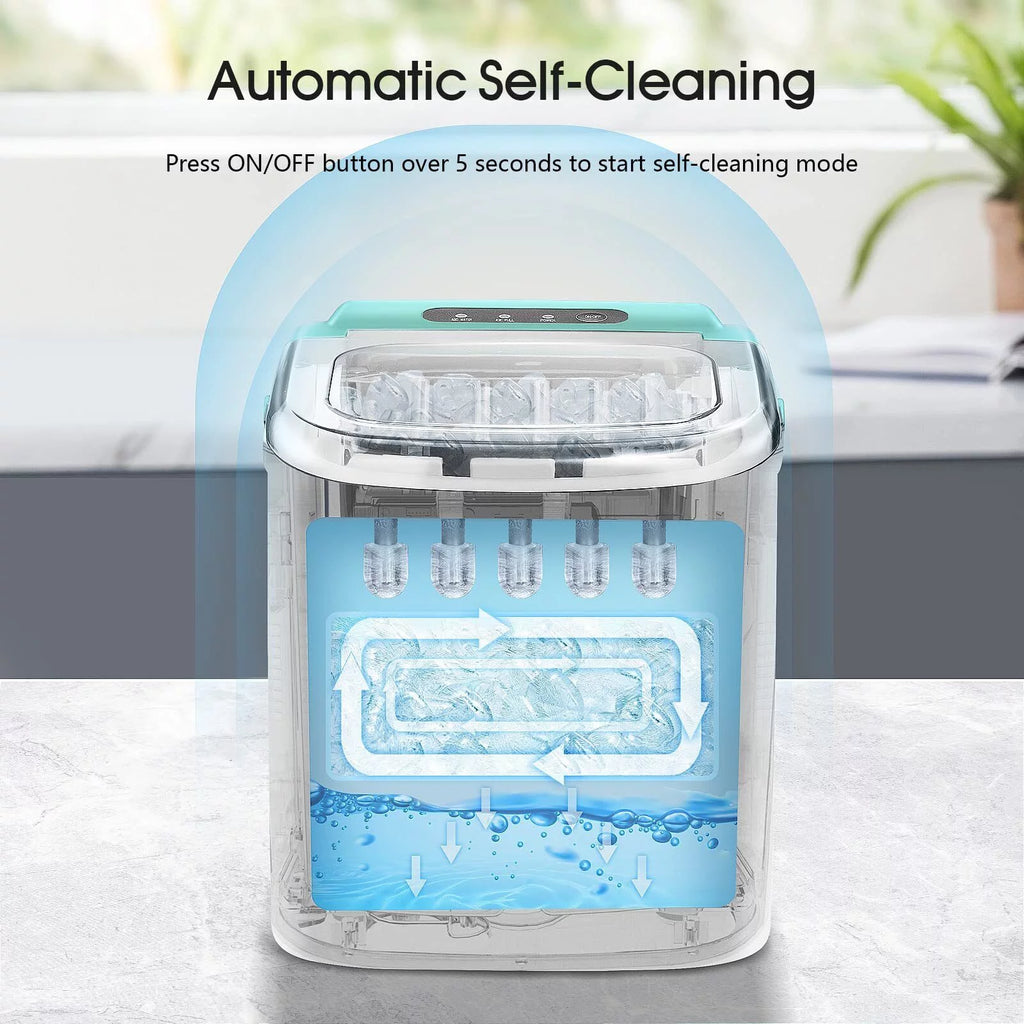 Countertop Nugget Ice Maker 26lbs Per Day with Ice Scoop M590