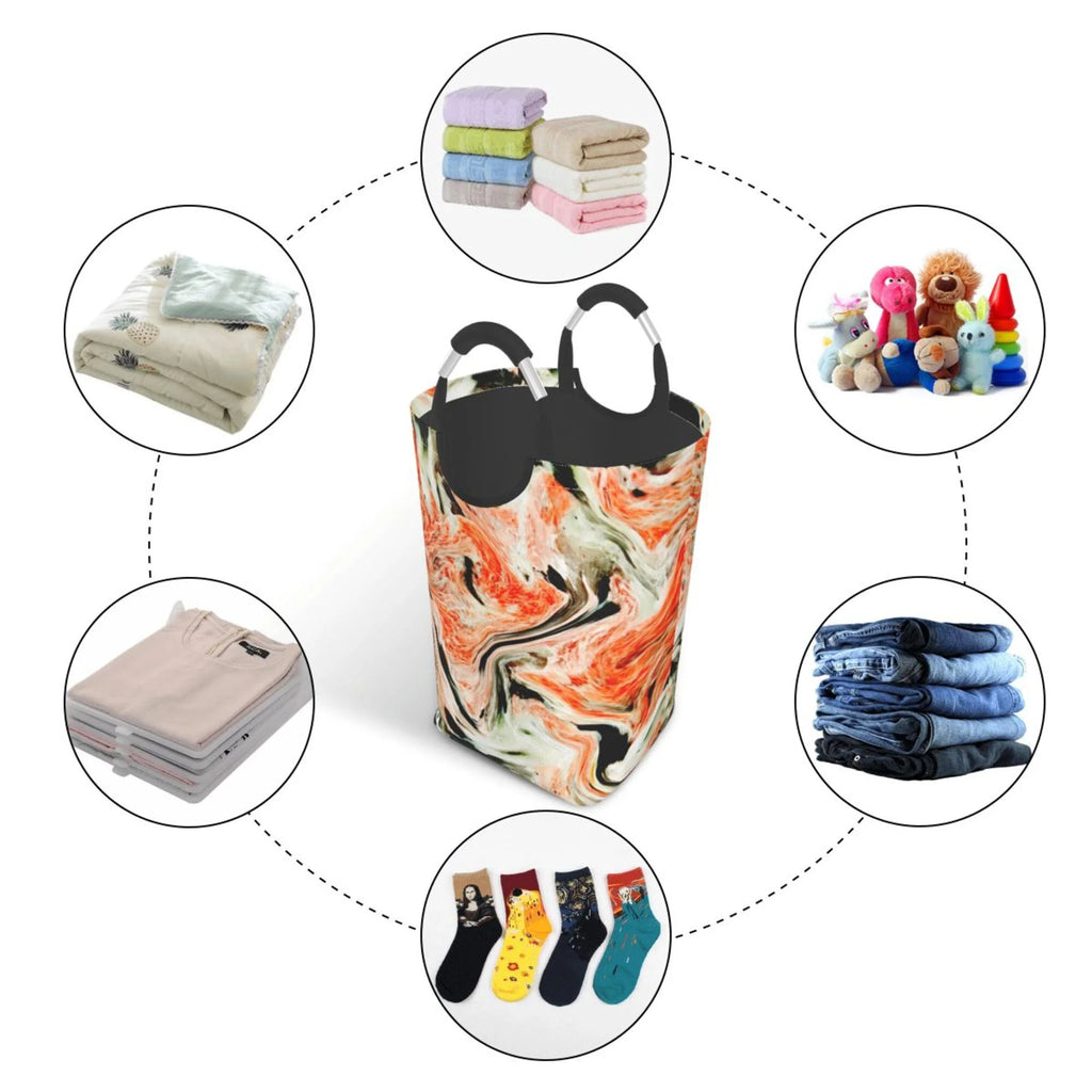50L Rectangular Waterproof Foldable Laundry Hamper B66750
