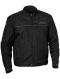 Black Motorcycle Jacket W5884