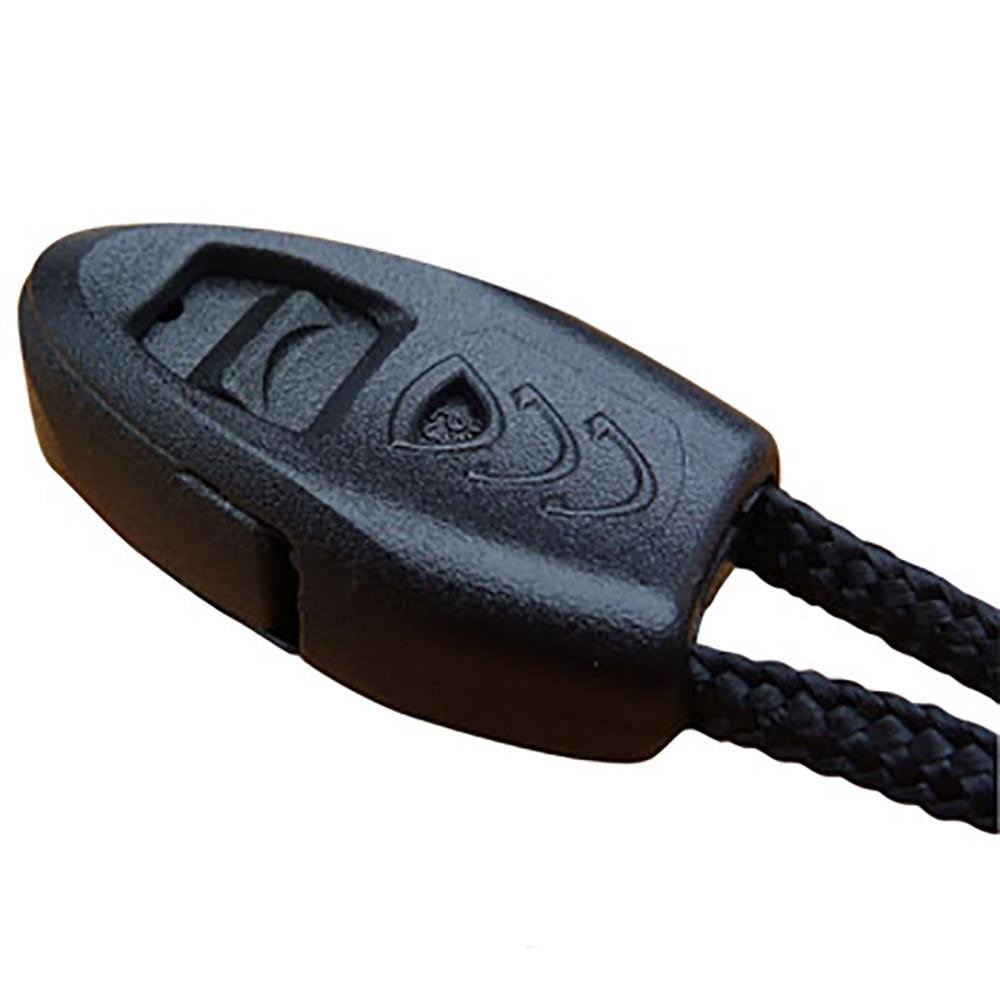 Black Zipper Pull Cord End 100 Pack R16418