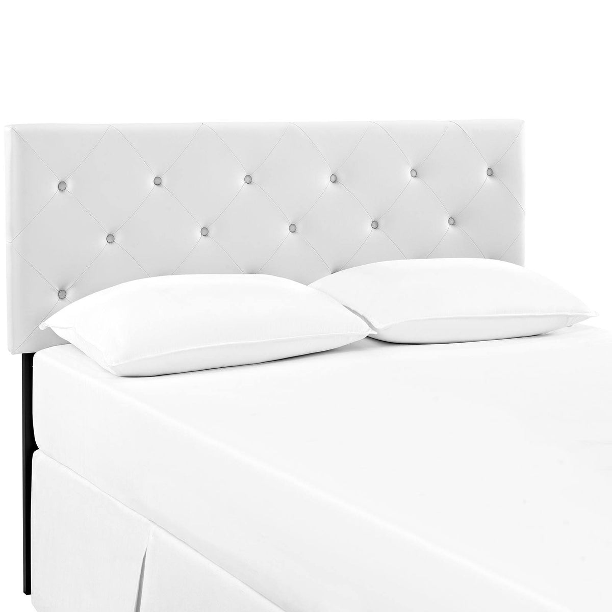 Black Full Vinyl Headboard P499
