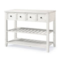 White 2 Drawer Solid Wood Buffet M975