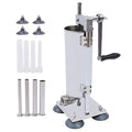 Stainless Steel 3L 6LBS Vertical Meat Sausage Stuffer Machine with 8 Stuffing Tubes N12943