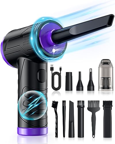 Cordless Air Duster 95000RPM 3-Speeds Rechargeable 8000mAh G331007