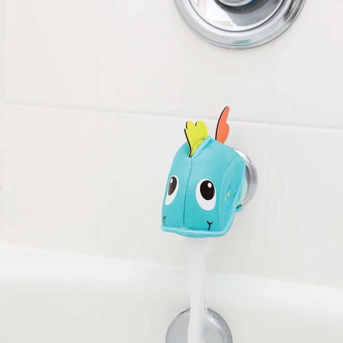 Teal Whale Bath Spout Cover Q39383