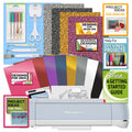 Cutting Machine with Vinyl Sampler Pack, Tool Kit, Pen Set and Cutting Mat Bundle G5956