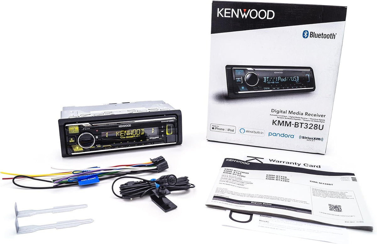 Bluetooth Car Stereo with USB Port, AM/FM Radio, MP3 Player, Detachable Face F265479