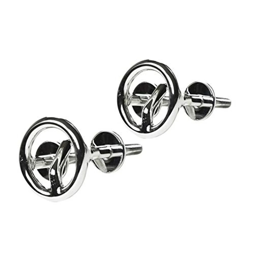316 Stainless-Steel Transom Mount Ski Tow Hook 2 Pcs 3/8 V3580