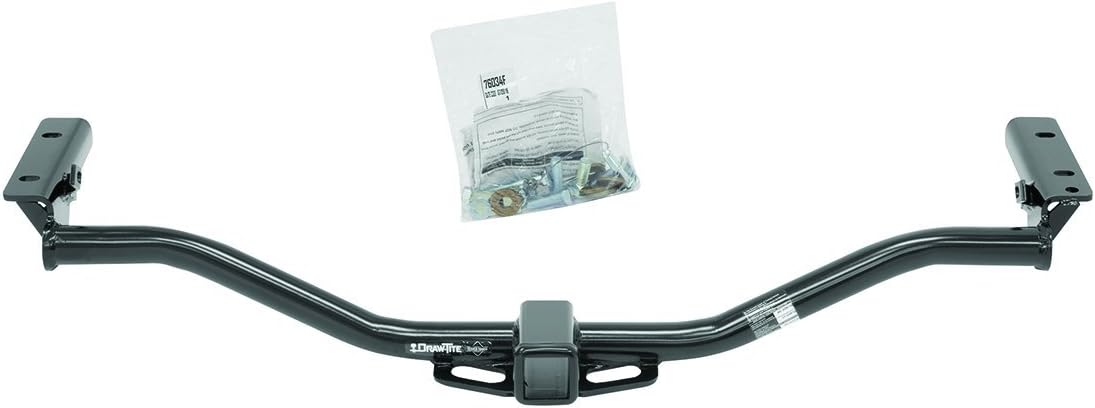Class 3 Trailer Hitch, 2 Inch Receiver, Black E986394