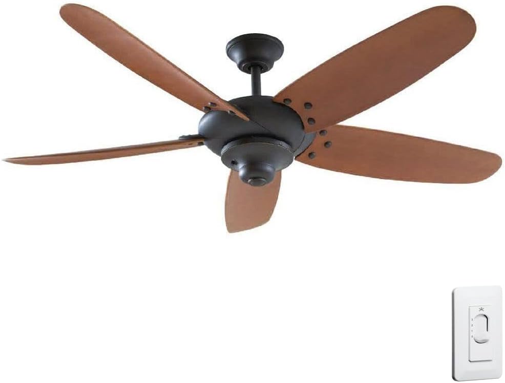 60" Outdoor Oil Rubbed Bronze Ceiling Fan I75299