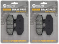 Brake Pad Set Rear Semi-Metallic 2 Pack V45387