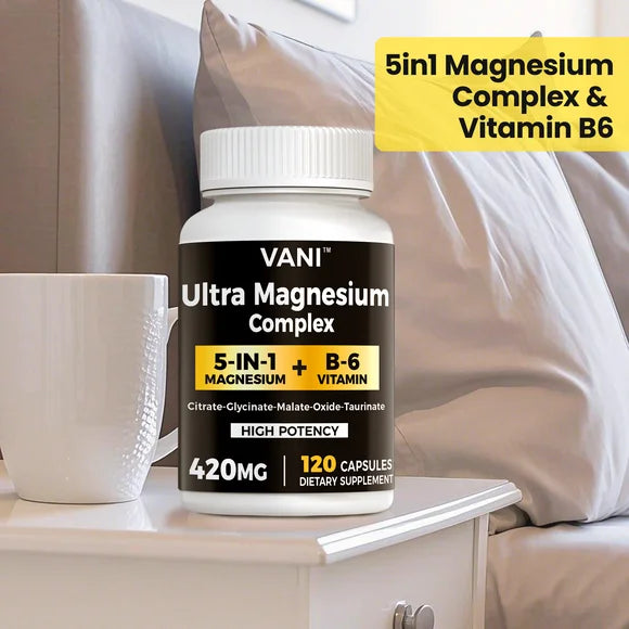5-in-1 Magnesium Complex 120 Capsules S162483