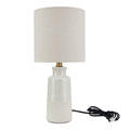 17" Reactive Glaze Ceramic Table Lamp F956701