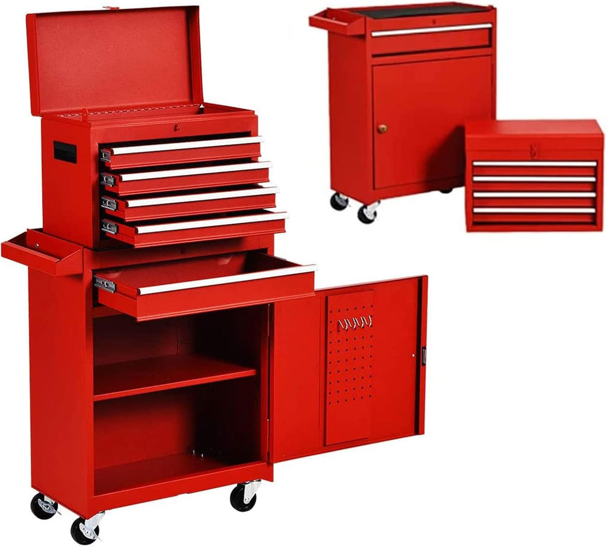 5-Drawer Rolling Tool Chest with Lockable Drawers A28812