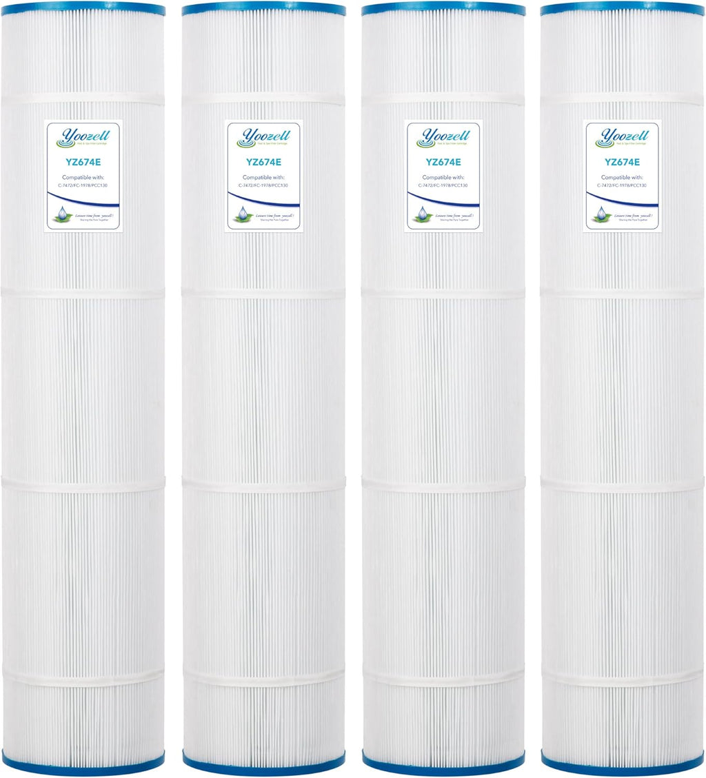 4 Pack Swimming Pool Replacement Filter Cartridge X7790