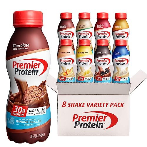 8 Flavor Variety Pack 30g Protein 1g Sugar 11.5 Fl Oz (8 Pack) Protein Shake M89513