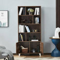 Modern Bookcase with 2 Doors W88942